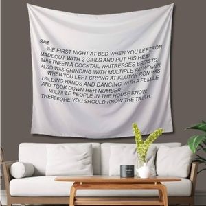 Jersey shore tapestry